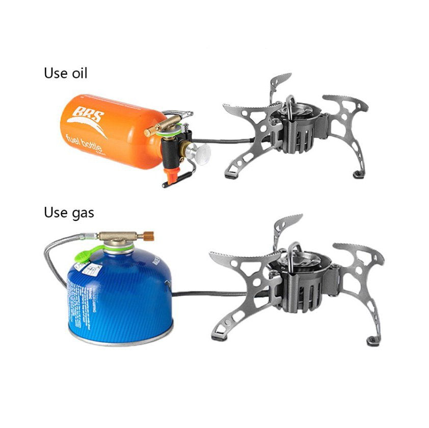 BRS Outdoor Portable Multi-Fuel Oil/Gas Booster +1 Stove