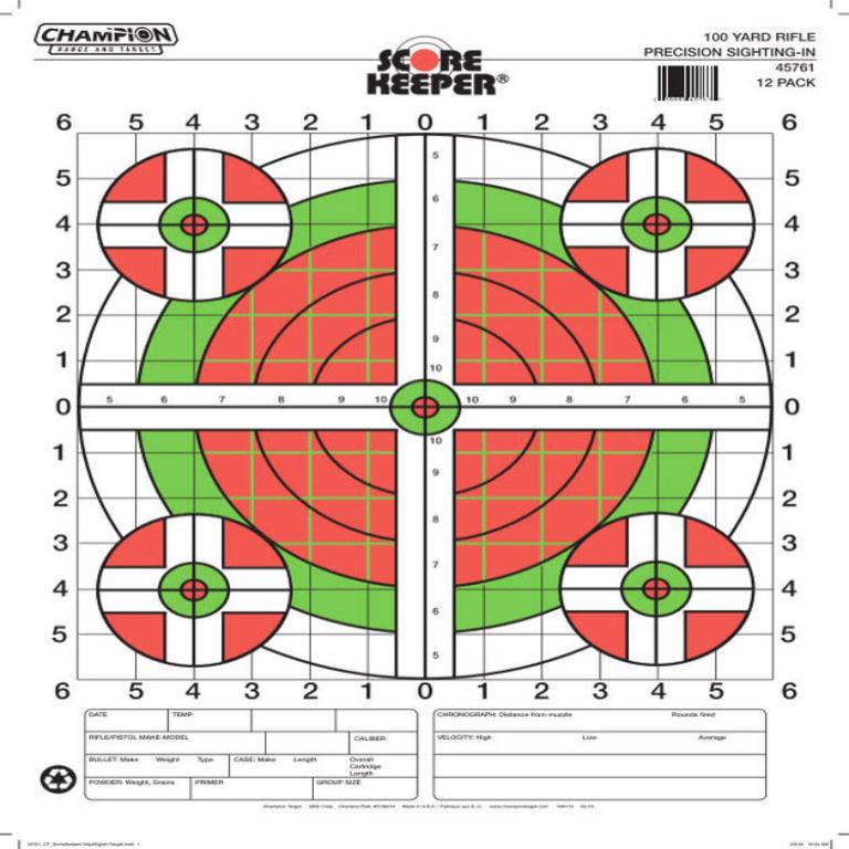 Champion Target 100 Yds Target