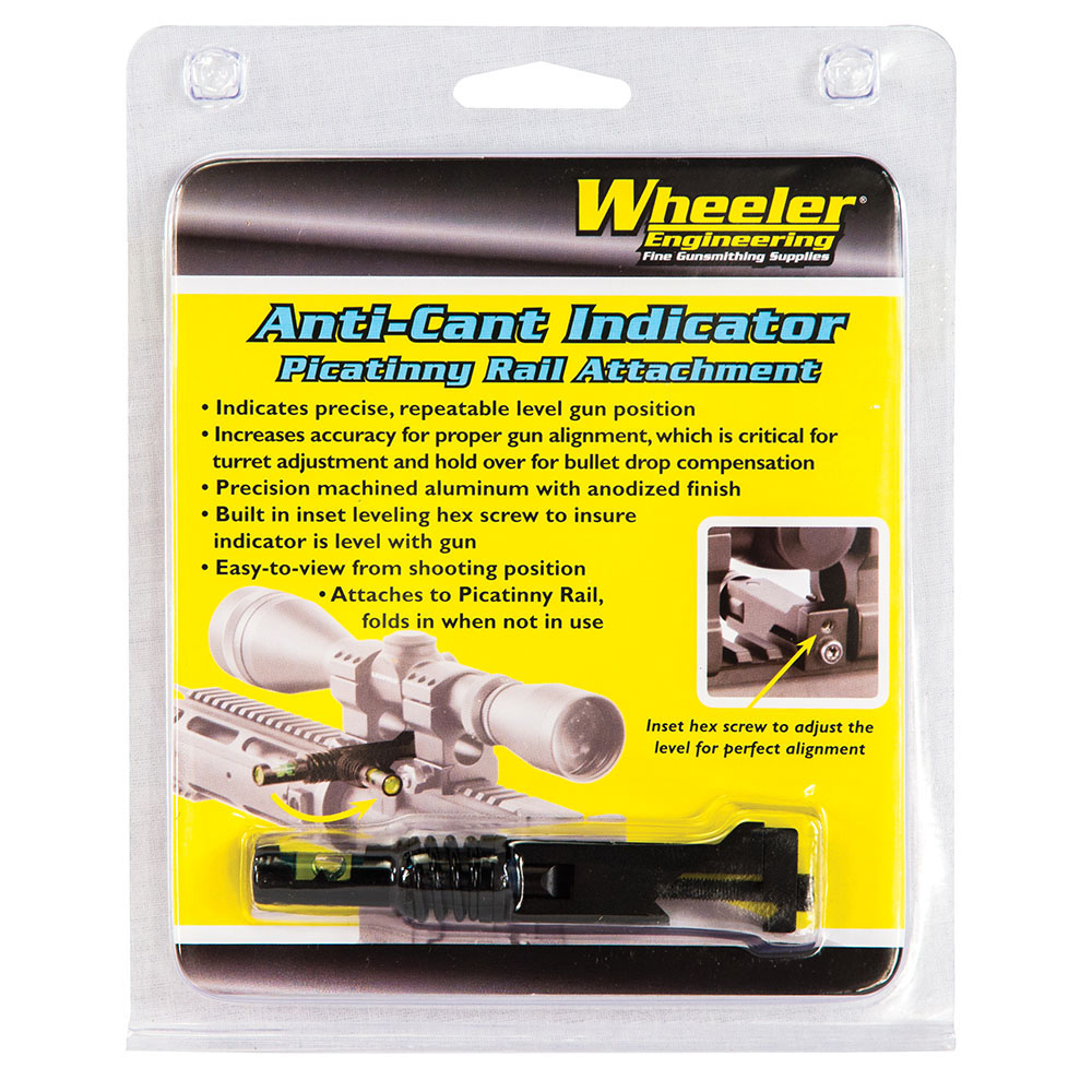 Wheeler Anti-Cant Indicator Rail