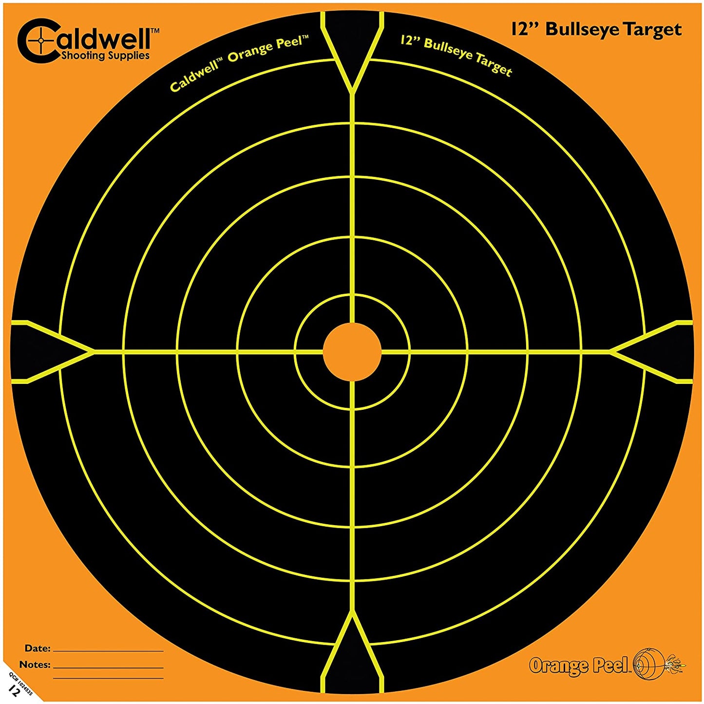 Caldwell Orange Peel Bullseye Target